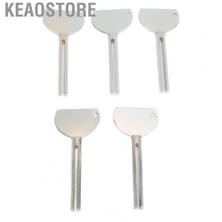 Keaostore  Squeezer  Multifuctional Metal Tube Squeezer Labor Saving 5pcs Key Shape  for Home