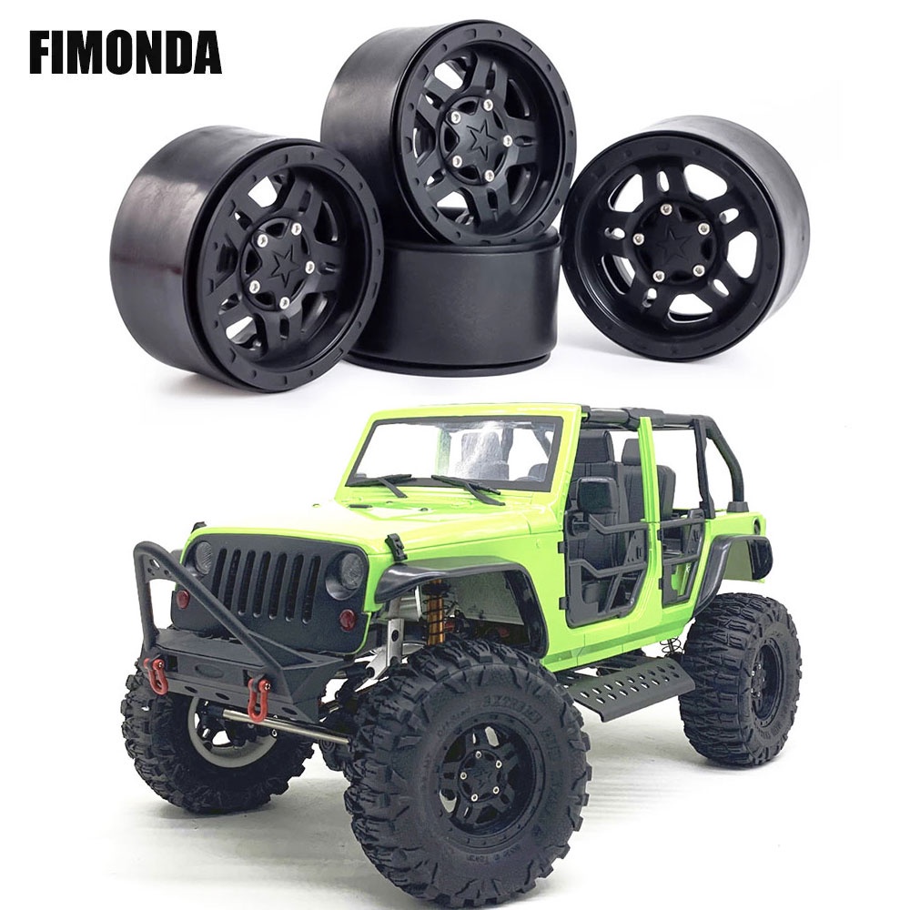 ขอบล้อ ไนล่อน 2.2 นิ้ว สําหรับรถไต่หินบังคับ 1/8 1/10 Axial SCX10 Wraith YK4082 YK6101 86120 HB ZP10
