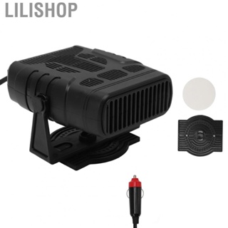 Lilishop Car Heater Dual Use 2 Modes Angle Adjustment Fireproof Car Demister Defroster for Cleaning Windshield Window HOT