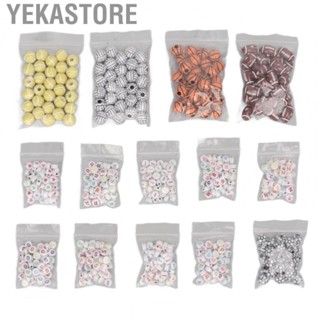 Yekastore Sports Beads DIY Hand Made Acrylic Sports Balls Beads For Necklaces Making DGD