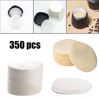 Filter Papers Brown 350pcs 64mm Espresso Maker Kitchen Tools Coffee Tea