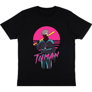 พร้อมส่ง ผ้าฝ้ายบริสุทธิ์ T-shirt     BAJU TUMAN X RIZALMUK "FREE FIRE"   GAMERS TUMAN VIRAL FREE FIRE   BAJU FREE FIRE