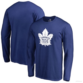 เสื้อกีฬาแขนยาว ลาย HQ1 NHL Toronto Maple Ieafs Jersey Hockey พลัสไซซ์ QH1