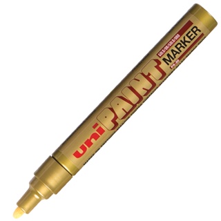 UNI ปากกาเพ้นท์มาร์คเกอร์ รุ่น PX-20 สีทอง 2.2-2.8 มม.