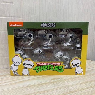 ของแท้ NECA54262 ชุดโมเดลฟิกเกอร์ หุ่นยนต์หนู เต่านินจา