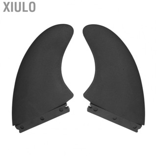 Xiulo Paddle Board Fins Replacement  Wear Resistant PVC Surfboard Fin Increase Stability Flexible Reliable  for Long Boards