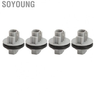 Soyoung Brake Lamp Socket  Grey Stable Tail Lamp Holder Compact Structure Easy Carry Perfect Match  for Car