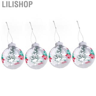 Lilishop Christmas Ball Ornaments  Christmas Balls Plastic Material  for Holiday