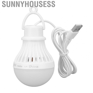 Sunnyhousess USB  Camping Light Bulb  Plastic USB Rechargeable Light Bulb  for Cycling for Mountaineering