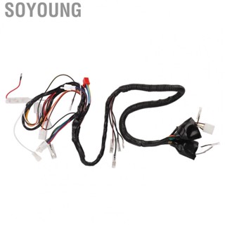 Soyoung Main Harness Pigtail  Functional Wearproof Complete Electric Wiring Harness  for Motorcycle