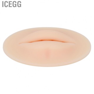 Icegg 3D Silicone Lips Soft Elastic Silicone Real Skin Touch Feeling Widely Used LJ4