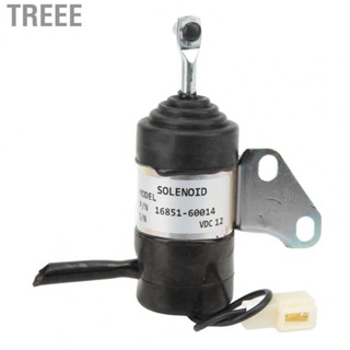 Treee 16851‑60014  Impact Resistant Stable Performance Fuel Shut Off Solenoid  for Kubota RTV900R B7410D BX2230D