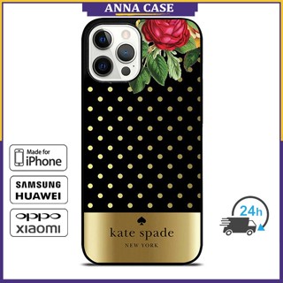 เคสโทรศัพท์มือถือ ลาย Kate Spade 44 สําหรับ iPhone 14 Pro Max 13 Pro Max Samsung Galaxy Note10+ S21Ultra