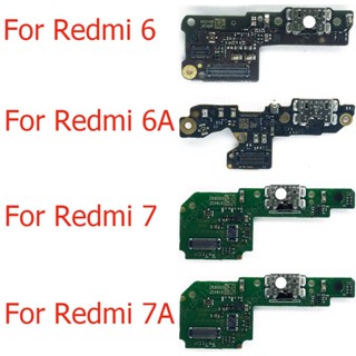  บอร์ดชาร์จพอร์ต Usb อะไหล่ซ่อมแซม สําหรับ Xiaomi Redmi 7 7A 6 6A