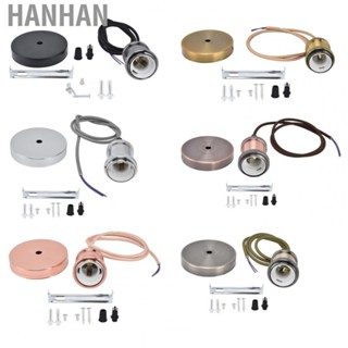 Hanhan E27 Lamp Holder W/Cord Vintage Pendant Light Lampholder For Bedroom