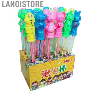 Lanqistore Cartoon Bubble Wand  24 Pack Threaded Bottle Bubble Wands  for Square