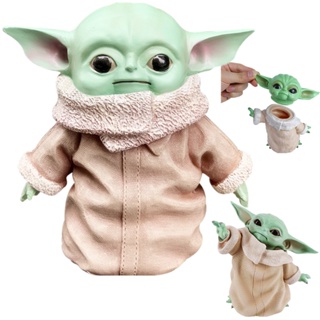 ฟิกเกอร์ Star Wars Baby Yoda American Mandalorian ขนาด 8 ซม. ของเล่นสําหรับเด็ก