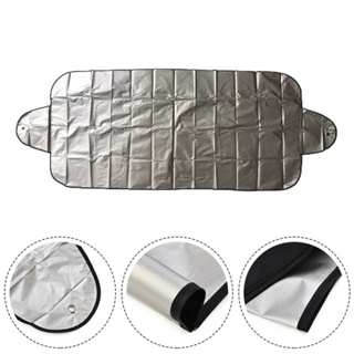 ⚡READYSTOCK⚡Car Windshield Cover Silver Ribbon Summer Visor Screen 1 Pc 70cm X 150cm