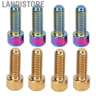 Lanqistore Bike Brake Screws  Rustproof Mountian Bike Brake Screws Polished  for Maintenance