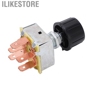 Ilikestore Rotary Blower Switch  Sturdy Abrasion Resistant Professional Lightweight 00091-31511 Stable 3 Speed AC Blower Switch  for Farm Vehicles for Car for Trucks