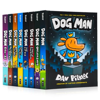 หนังสือการ์ตูนมังงะ The Epic Dog Man 8 เล่ม ต่อชุด สําหรับเด็ก