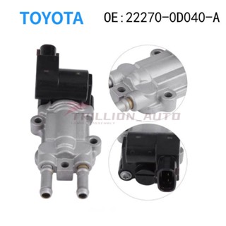 วาล์วควบคุมอากาศ สําหรับ Toyota Vios 2002-2007 Corolla 2002-2006 1.8L 22270-0D040 IACV Toyota 222700D040