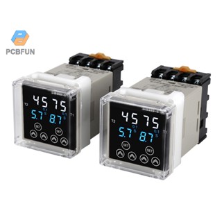 Pcbfun Dh48s รีเลย์ตั้งเวลาดิจิตอล พร้อมฐานซ็อกเก็ต