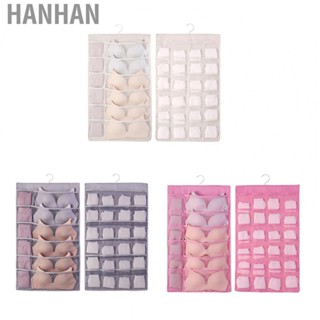 Hanhan Hanging Bra Organizer Oxford Fabric Double Sides Breathable Large  Underwear Storage Organizer for Bra Socks