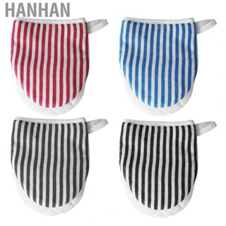 Hanhan Microwave Oven Mitts  Convenient Comfortable Hand Feel BBQ  Thick Cotton with Lanyard for Home for Ovens