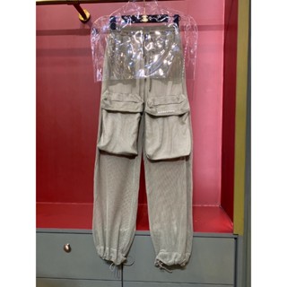 ♥ เช็คสินค้าก่อนสั่ง MSKM NET CARGO JOGGING PANTS กางเกงขายาว คาโก้ cargo pant ผ้าตาข่าย ทรงสปอร์ตจั้มเปอร์