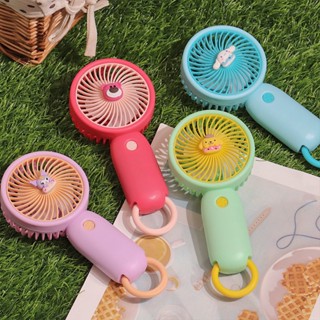 พร้อมส่ง พัดลมพกพา พัดลมมินิ  USB พัดลมมือถือ mini Fan น่ารัก พัดลม การ์ตูน