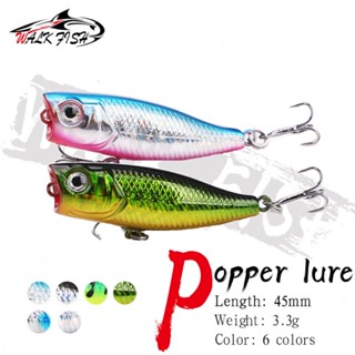 Walk FISH เหยื่อตกปลาประดิษฐ์ 45 มม. 3.3 กรัม สําหรับปลาเทรา…
