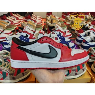 รองเท้าผ้าใบ UA Air Jordan1 low OG Chicago (GOD BATCH) BXIW