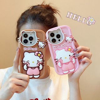 เคสโทรศัพท์มือถือ ป้องกันกระแทก ลายการ์ตูนแมวน่ารัก สําหรับ iPhone 14 13 12 Pro Max 11