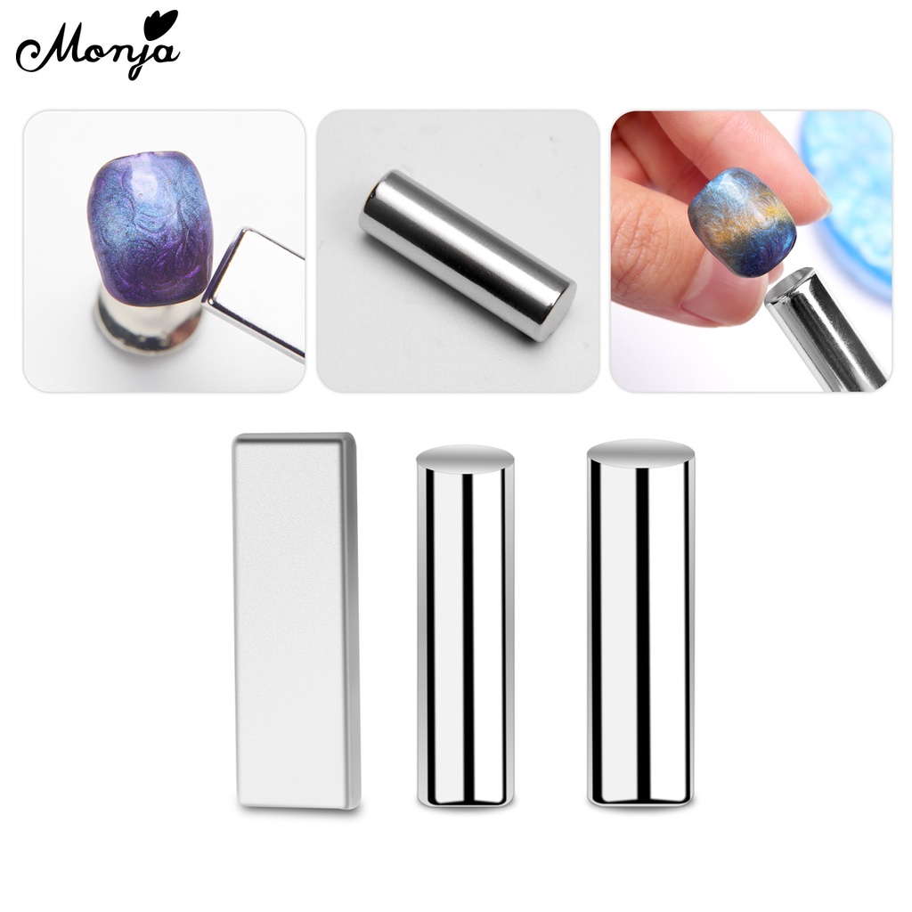 Monja แถบแม่เหล็ก 3D อเนกประสงค์ สําหรับตกแต่งเล็บ DIY