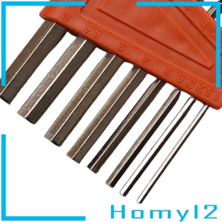 [HOMYL2] ชุดประแจหกเหลี่ยม สีส้ม ขนาด 78 มม. X 28 มม.