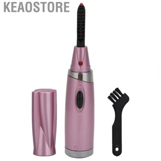 Keaostore Heated Lash Curler  Electric Eyelash Brush Handheld High Efficient for Beauty Center Travel Home