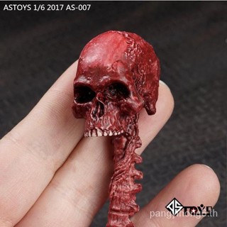 Astoys 1/6 AS007 Predator Alien Skull Skull ฉากสยองขวัญ ทหาร ฟิกเกอร์ อุปกรณ์เสริม Non-HT PQAB