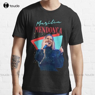 เสื้อยืด พิมพ์ลาย Marília Mendonça Rip Marília Mendonça Rest In Peace Marília Mendonça 1995-2021 ขนาดใหญ่ สําหรับผู้ชาย