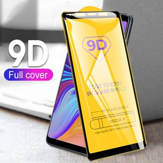 ฟิล์มกระจกนิรภัย 9D สีดํา สําหรับ Vivo X21 X23 X27 X30 X50e X51 X7 X70 X80 X9 UD Lite Pro Plus 4G 5G Film For Vivo Y02 Y11 Y12 Y15a Y16 Y17 Y19 Y20 Y21 Y22 Y3 Y33s Y35 Y30g 4G ฟิล์ม 5G