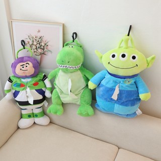 Ns3 Buzz Lightyear กล่องกระดาษทิชชู่ ตุ๊กตาไดโนเสาร์เอเลี่ยน สําหรับแขวนตกแต่ง