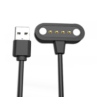 สายชาร์จสมาร์ทวอทช์ แม่เหล็ก รูปตัว T 4Pin 3 มม. USB