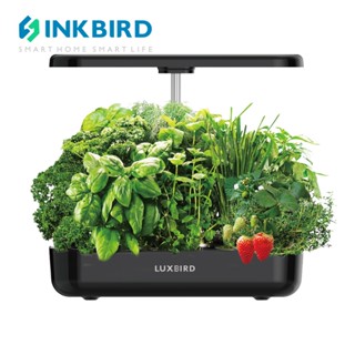 Inkbird ระบบเติบโตไฮโดรโปนิกส์ 12 ฝัก ไฟ LED 36W ตั้งเวลาอัตโนมัติ สําหรับบ้าน และสวน