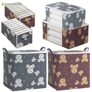 Foldable Storage Bag Dust-Proof Wardrobe Quilt Clothes Organizer Household Blanket Zipper Sorting Bags Moving Bag Storage Bag