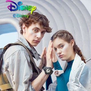 Disney นาฬิกาข้อมือดิจิทัล สมาร์ทวอทช์ กันน้ํา ลายมิกกี้เมาส์ ของแท้ พร้อมนาฬิกาปลุก สําหรับผู้ชาย ผู้หญิง คู่รัก