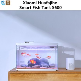 Xiaomi Youpin ลําโพงอัจฉริยะ S600 ควบคุมผ่านแอพ Mijia MI ขนาดเล็ก หมุนเวียนตัวเองได้ รูปเรขาคณิต สําหรับตู้ปลา UV กลุ่มแสง ไฟกลางคืนบ้านเตือนอัจฉริยะ การกรอง