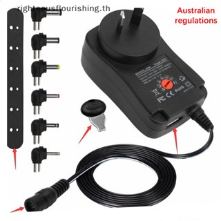 Righteousflourishs.th อะแดปเตอร์พาวเวอร์ 3-12V2ALED ปรับได้ พร้อมที่ชาร์จ 1 ชิ้น