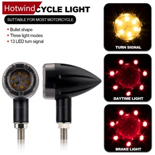 Hotwind ไฟเลี้ยว LED 12V ขนาดเล็ก สําหรับรถจักรยานยนต์ สกูตเตอร์ P9X5 1 คู่