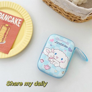 กระเป๋าใส่พาวเวอร์แบงก์ แบบพกพา ลาย Cinnamoroll Losto น่ารัก สําหรับชาร์จ สาย USB ฮาร์ดไดรฟ์ หูฟัง