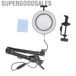 Supergoodsales 5X Soldering Magnifying Glass With Light 　Black Housing 12W